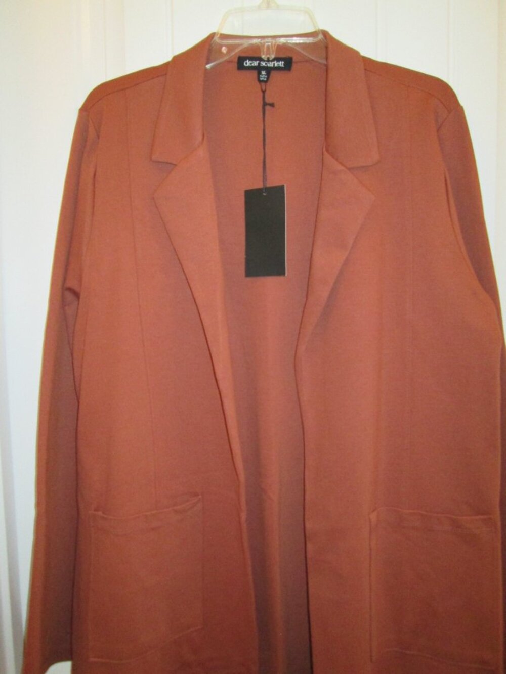 Dear Scarlett Long Blazer Duster XL NWT - Picture 4 of 7